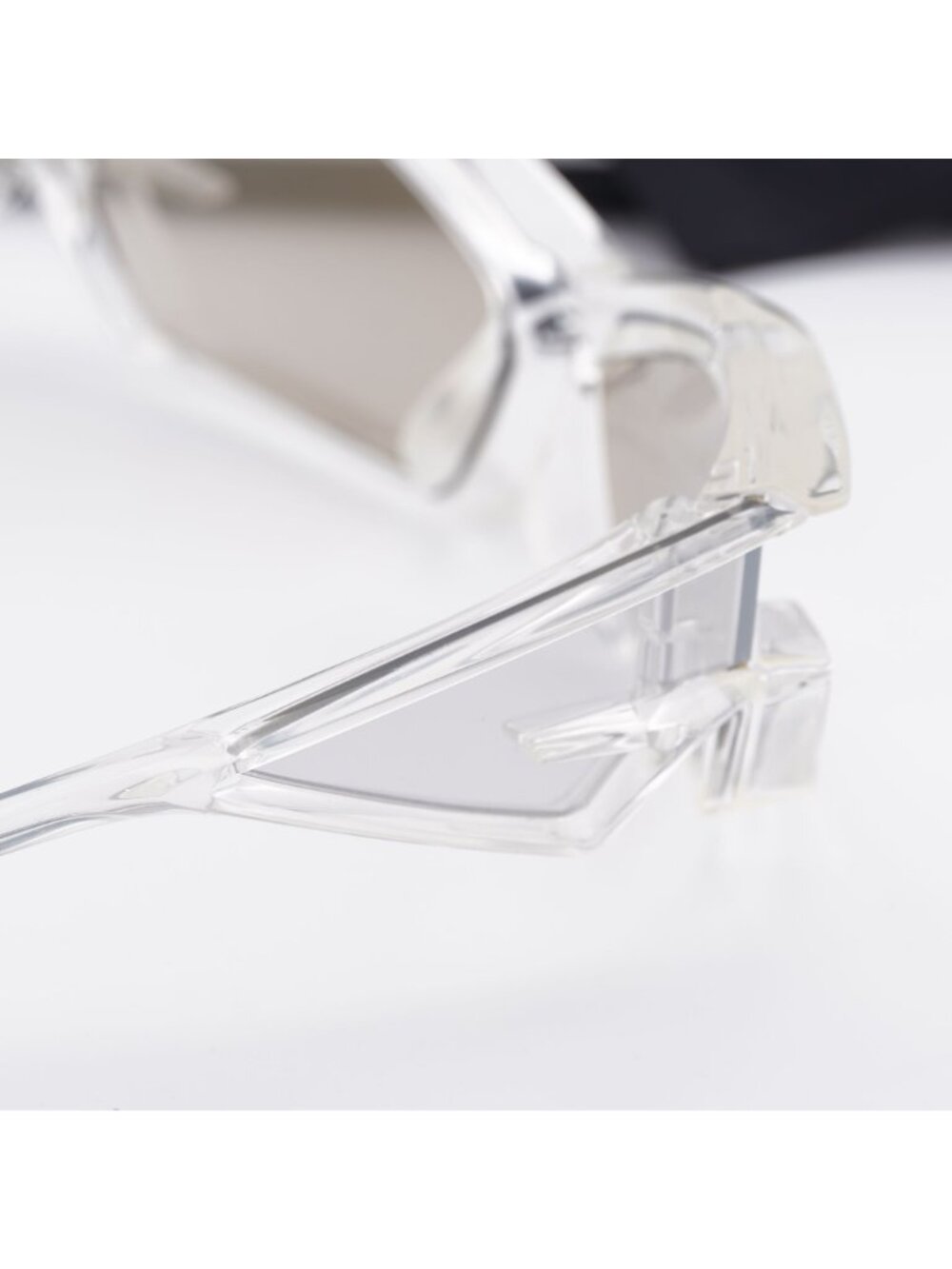 Givenchy GV40049U 26G Geometric Sunglasses - Transparent /Silver Mirror - Picture 10 of 11